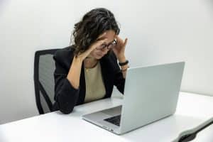 stressed HR employee