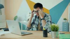 hr person stressed